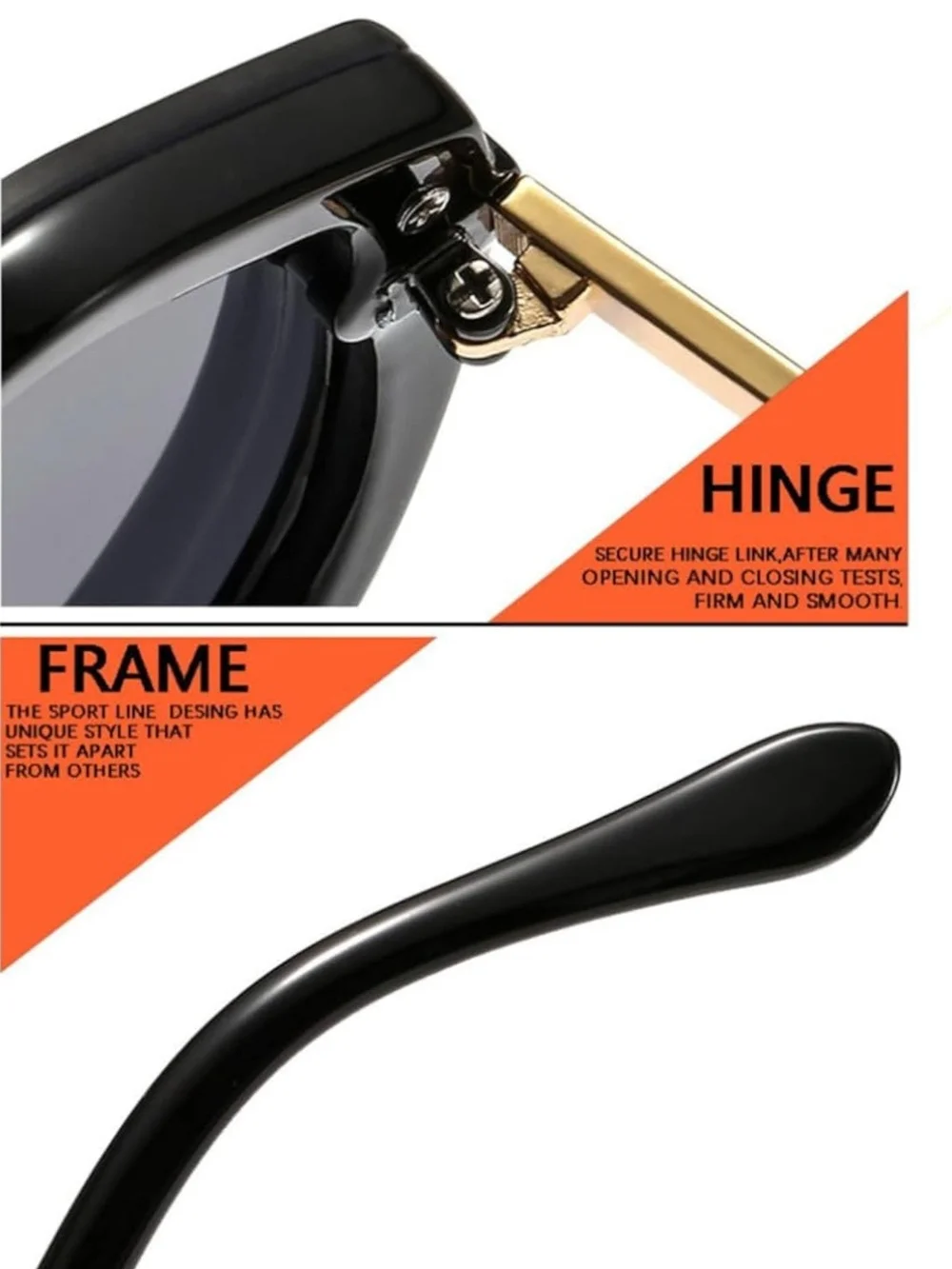 SHEIN Black Shield Sunglasses with Gradient Purple Lenses